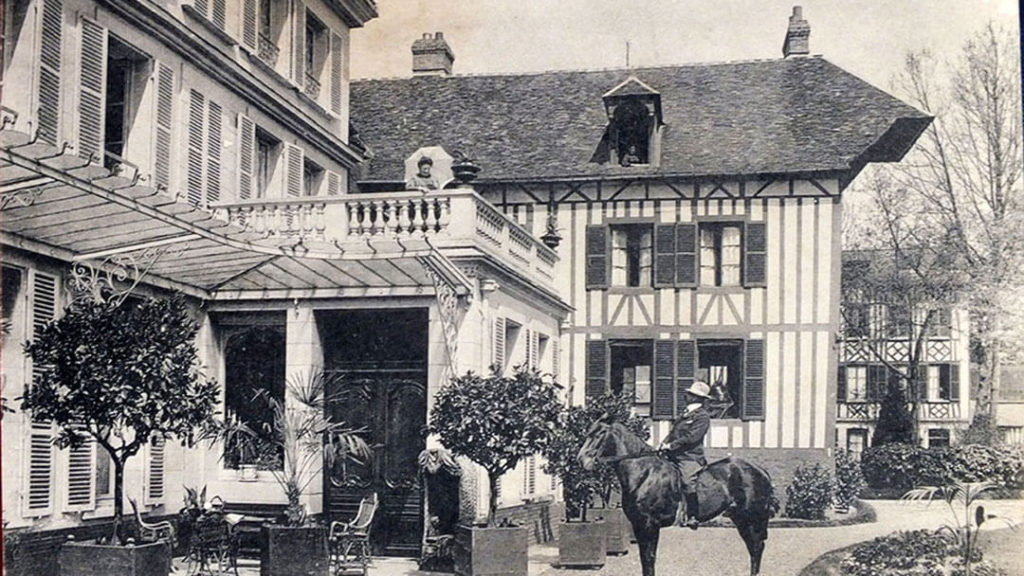 Manoir de Bigard, carte postale La Londe