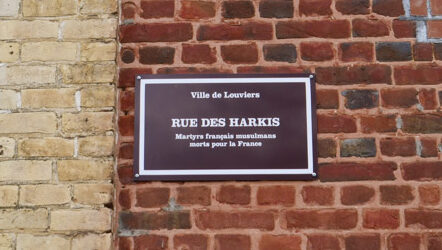 Inauguration d’une rue des Harkis